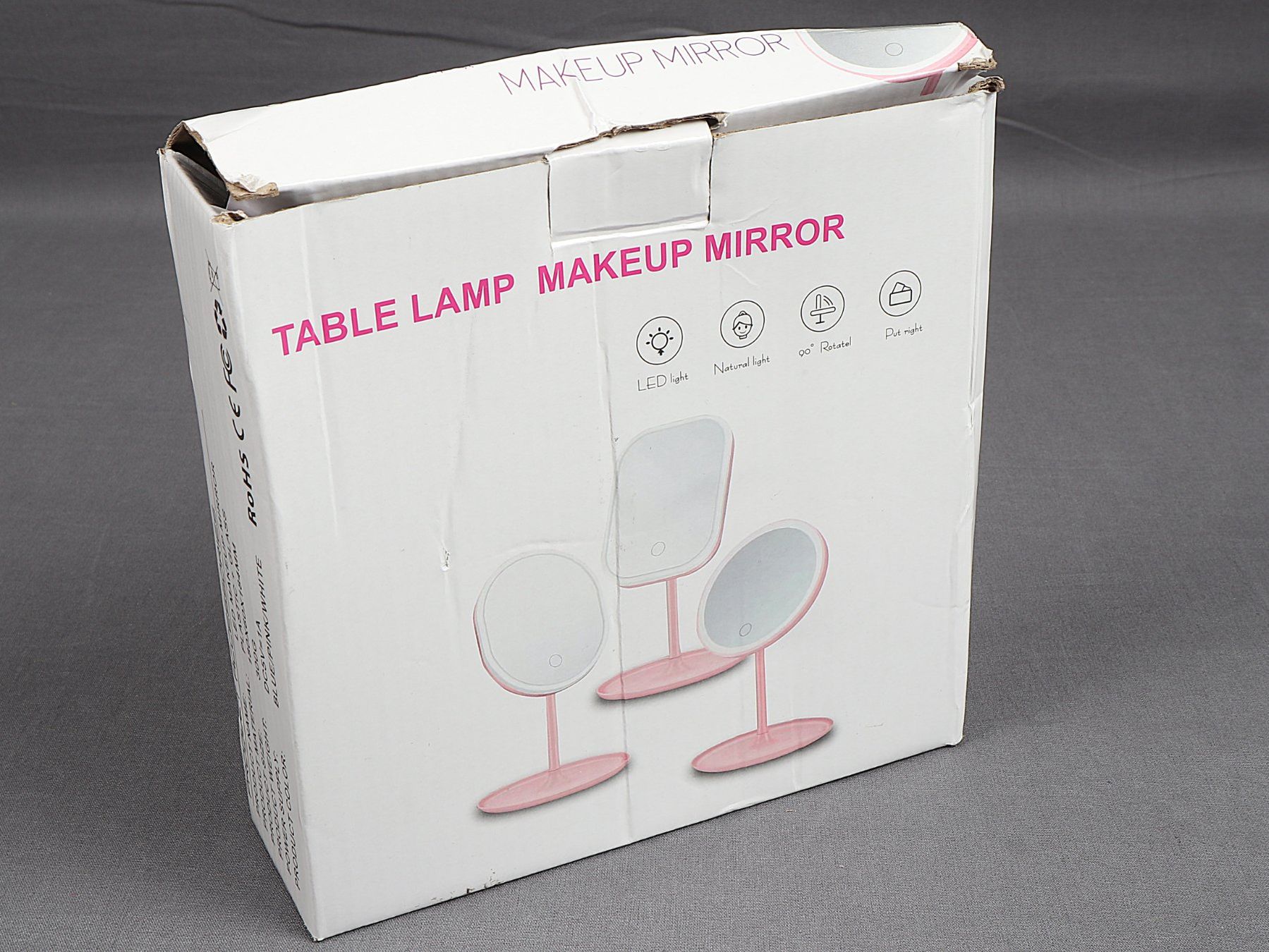 Lampen: TABLE Lamp Make Up Mirror – Neu (gemäss Beschreibung) aus Steinen von Restwert_Steinen 6