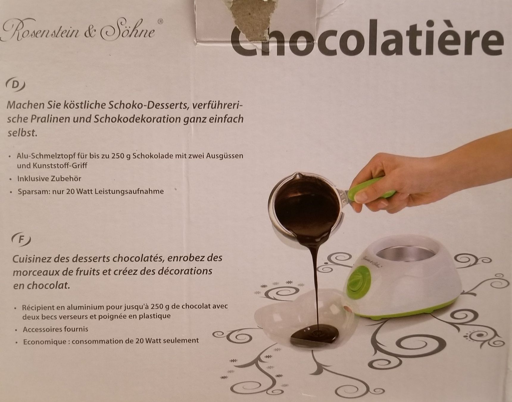 Küchengeräte: Chocolatière – Neu (gemäss Beschreibung) aus Frauenkappelen von 77Adi 2