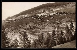 AK St. Luc, Panorama mit Hotel