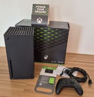 Microsoft Xbox Series X 1 TB schwarz mit OVP in Top-Zustand!
