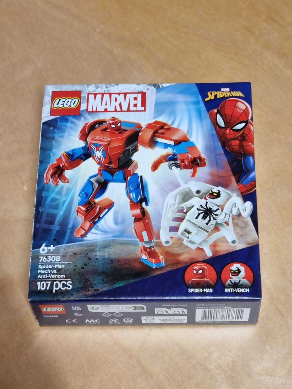Lego Baukästen: LEGO Marvel 76308 Spider-Man Mech vs. Anti-Venom – Neu und originalverpackt aus Basadingen von NekoBricks 1
