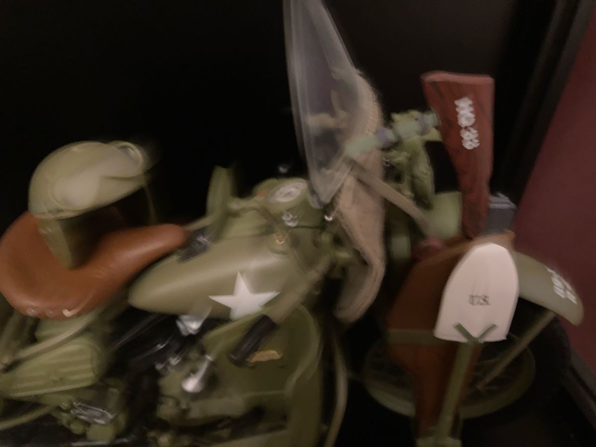 Franklin Mint Kit di modellismo & Modellini statici: Harley-Davidson 1942 Franklin Mint Modell 1:10 US Army – Nuovo (secondo la descrizione) da Brugg AG venduto da Schlumpf1962 1