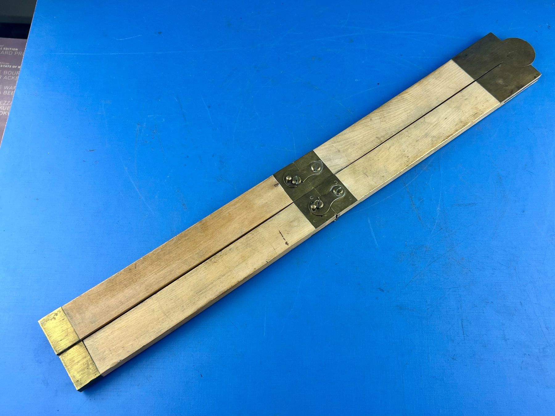 Messen: Zollstock oder so !?! kleinste Einheit ca. 21 mm 1 m lang – Gebraucht aus Unterengstringen von Gustav03 3