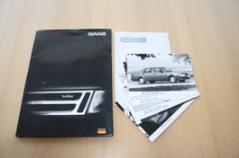 SAAB Pressemappe Birmingham Show 10/1988 intro 9000 CD i16