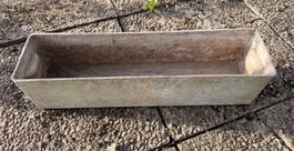 Blumentopf, Steintrog, Kräutertrog, 50 cm lang