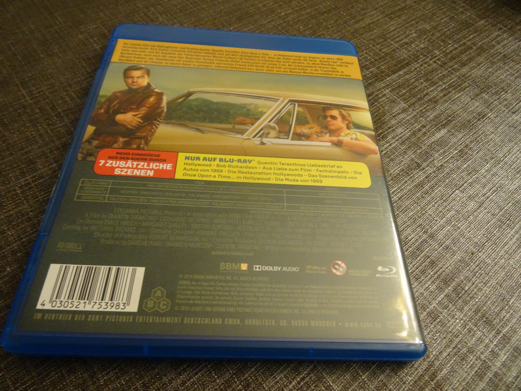 Alle DVDs: Once Upon A Time Hollywood BLU-RAY – Gebraucht aus Olten von  2