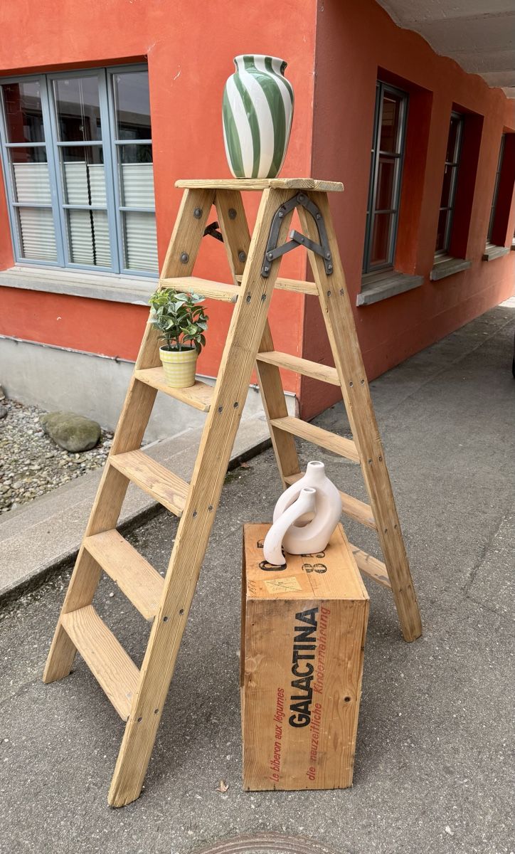 Scale: Schöne antike Leiter – Usato da Ottikon venduto da san_w99n