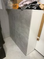 Ikea Besta Schrank mit Glasplatte