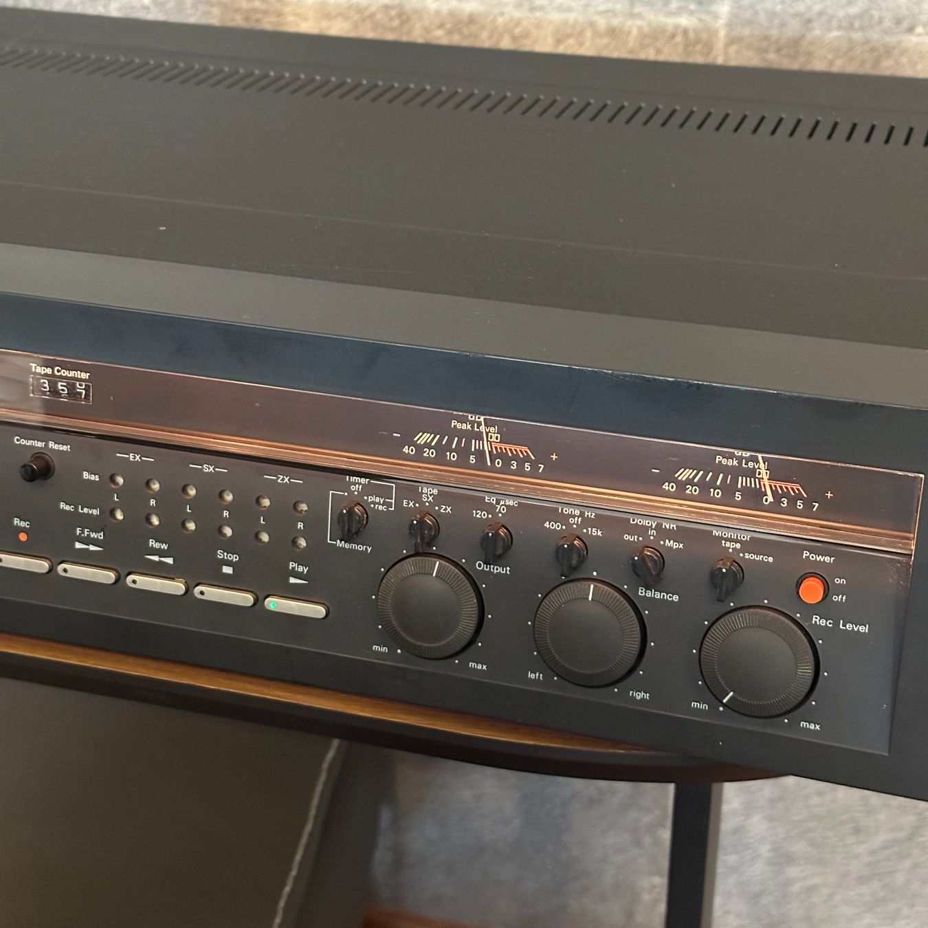 Nakamichi Registratori: Fully WORKING Nakamichi 582 HiFi Cassette Deck, 1979 – Usato da Vésenaz venduto da Grailium 4
