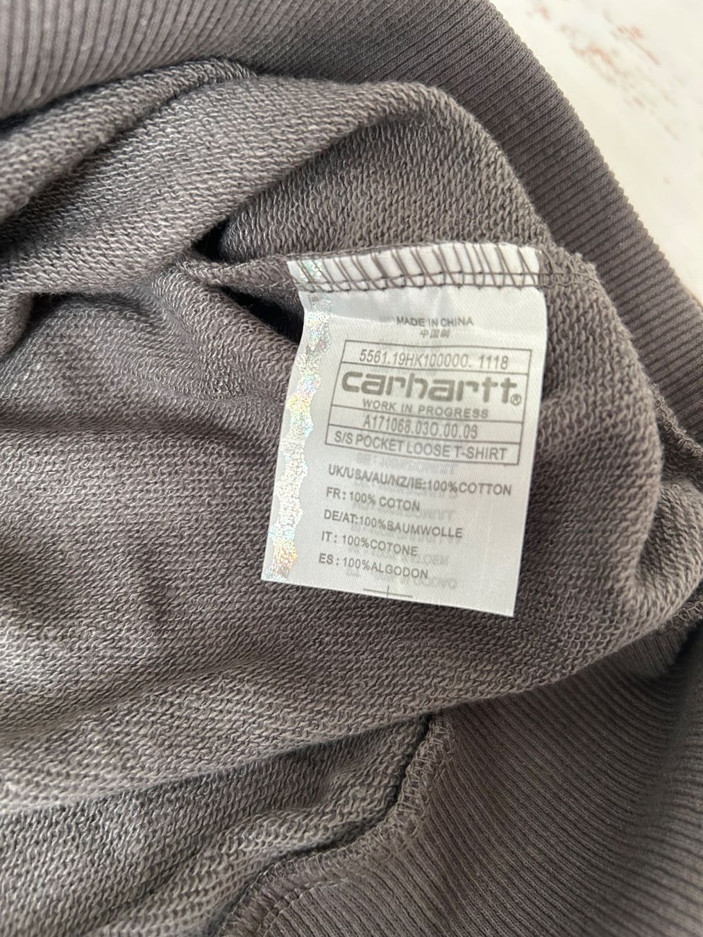 Carhartt Maglioni & Felpe: Sweetshirt Carhartt Grey Gaffit M size – Nuovo (secondo la descrizione) da Zürich venduto da Ferienan 3