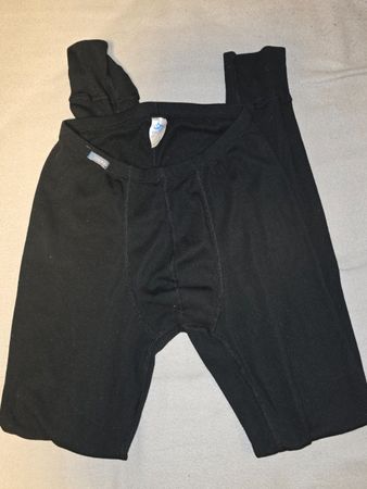 Odlo Unterhose / Lange Unterwäsche, Schwarz, Gr. S