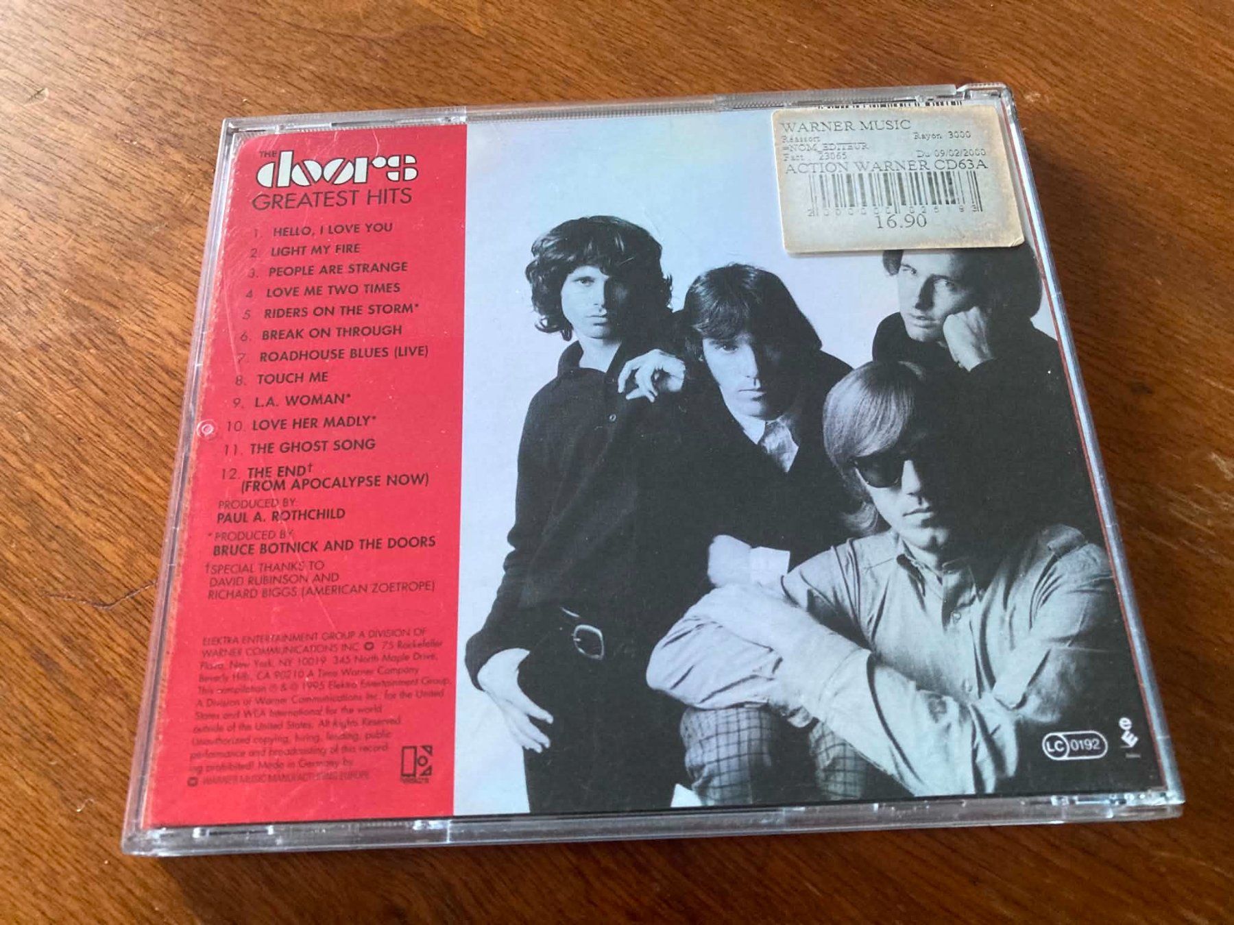 CDs: The Doors - Greatest Hits CD – Gebraucht aus Lausanne von sim_bc8q 1