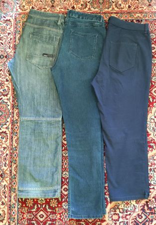 3 verschiedene Jeans 3 jeans differentes 3 jeans diversi