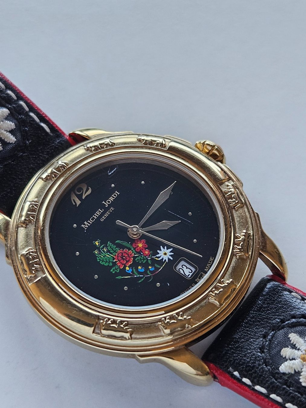 Michel Jordi Orologi: 262 Michel Jordi Date Quartz – Usato da Berikon venduto da mmm21 1