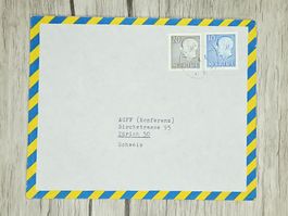 CL14 Enveloppe + Timbre Sverige 19xx