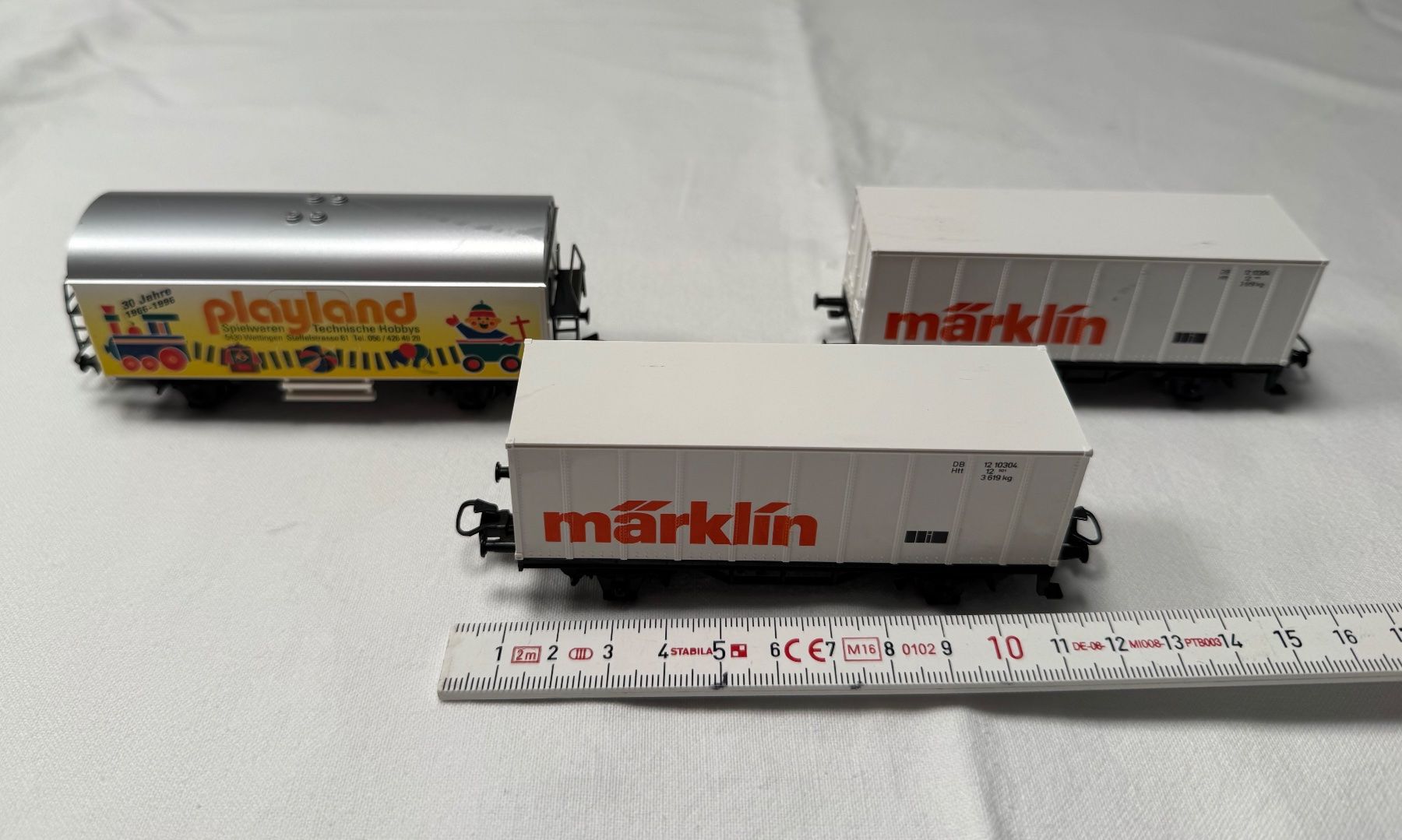 Märklin Trains électriques: Märklin 3er Set Güterwagen Spur H0 – D'occasion à Wettingen par 1coni1 5