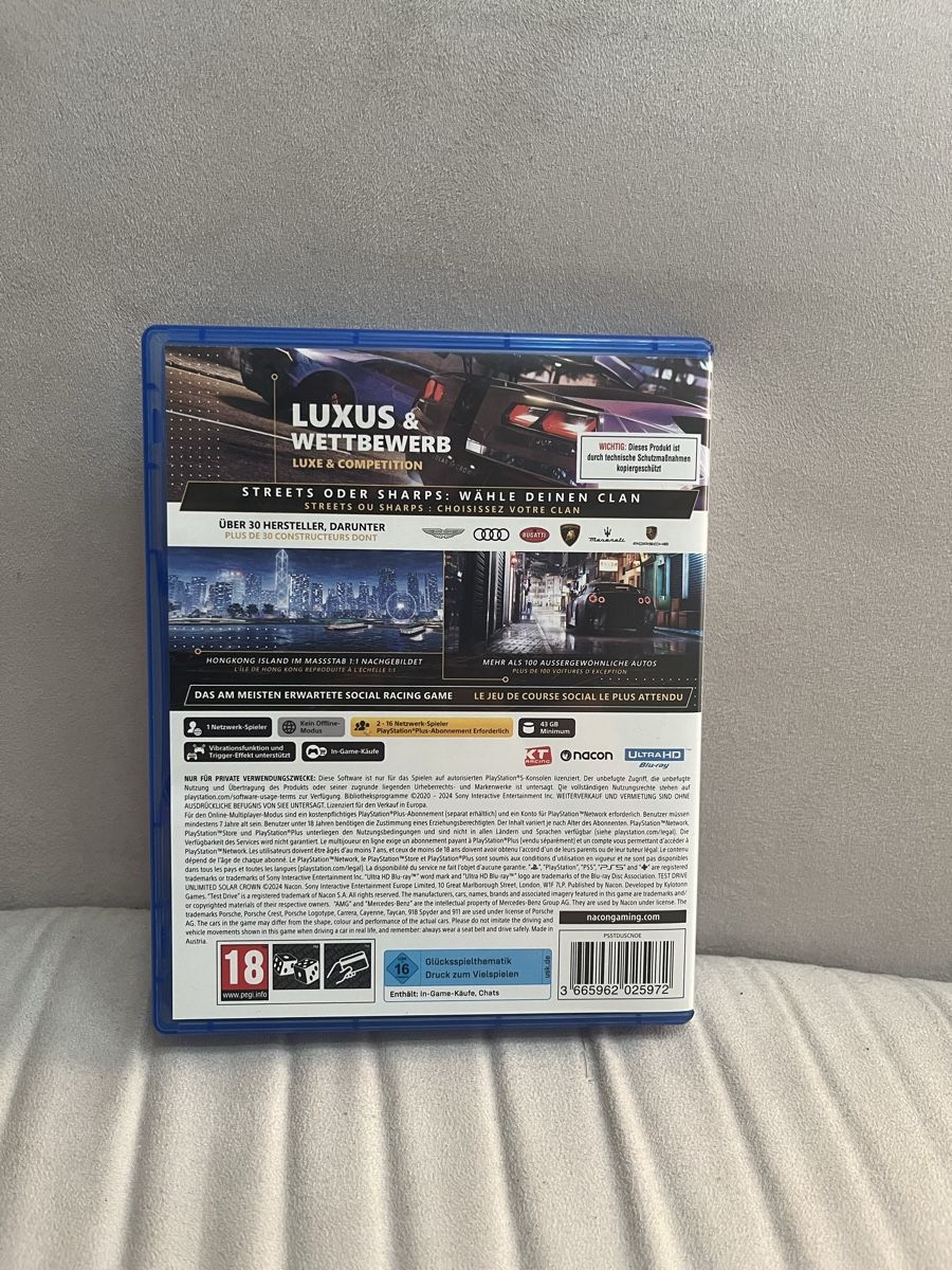 Giochi: Test Drive Unlimited Solar Crown PS5 – Usato da Marin-Epagnier venduto da Schmutly 2