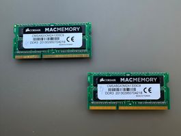 Mémoire MAC DDR3 8GB 1333MHz 25.-