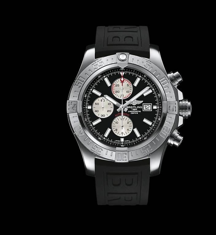 Breitling Uhren: Breitling Super Aviator II Chronographe Automatic Black – Gebraucht aus Sevelen von eri_89gx