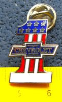 CHEVROLET USA-NO.1 ENAMEL AUTO PIN SILBRIG