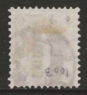 Tutti i francobolli: 1908 : Stehende Helvetia Nr. 100B, KP 140.-- – Usato da Gümligen venduto da Geniusbuy 1