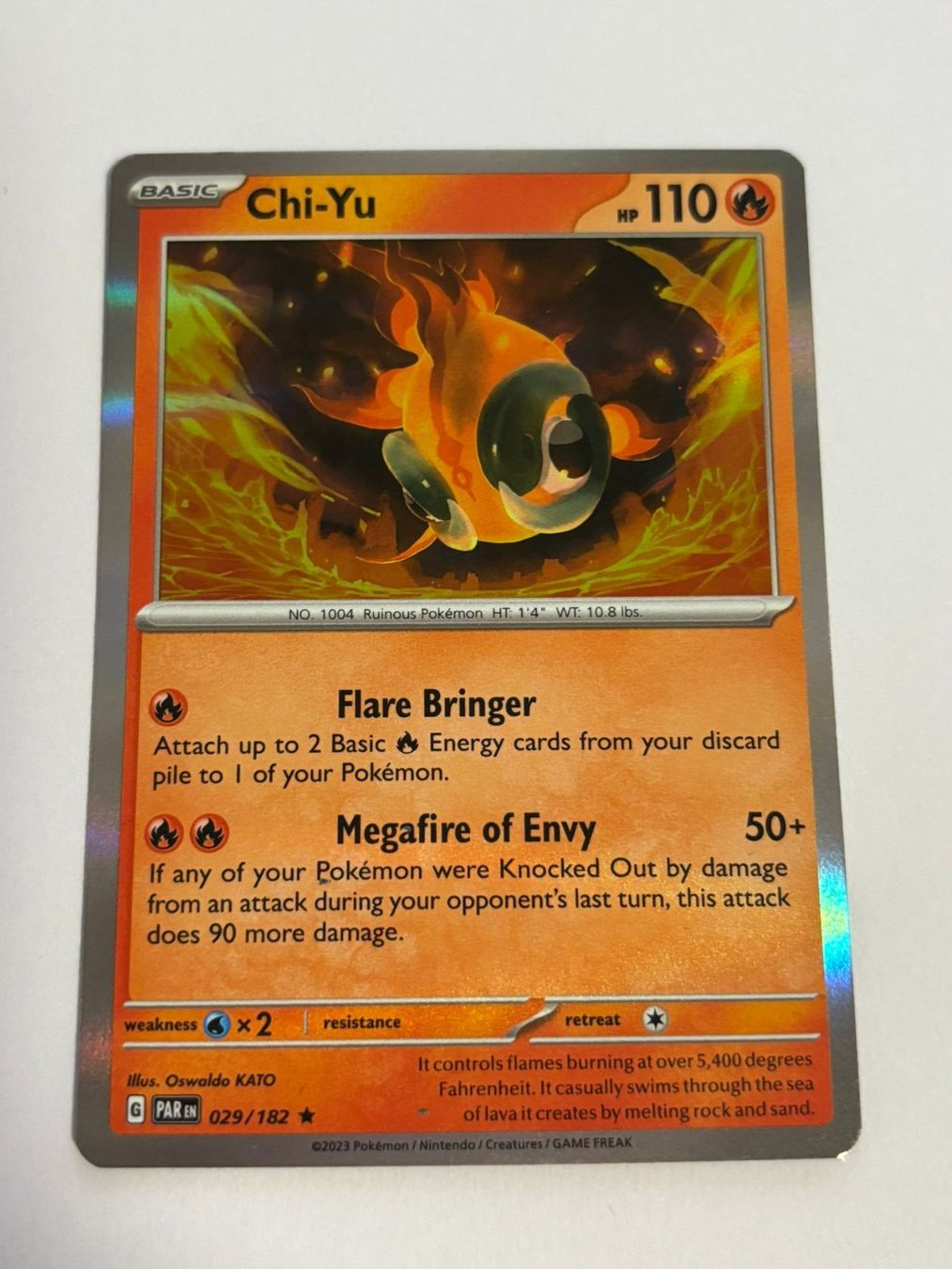 Pokémon Carte collezionabili: Pokemon-Karte Chi-Yu 029/182 – Usato da Herisau venduto da Seyashop1