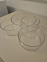 4x Glasschale transparent