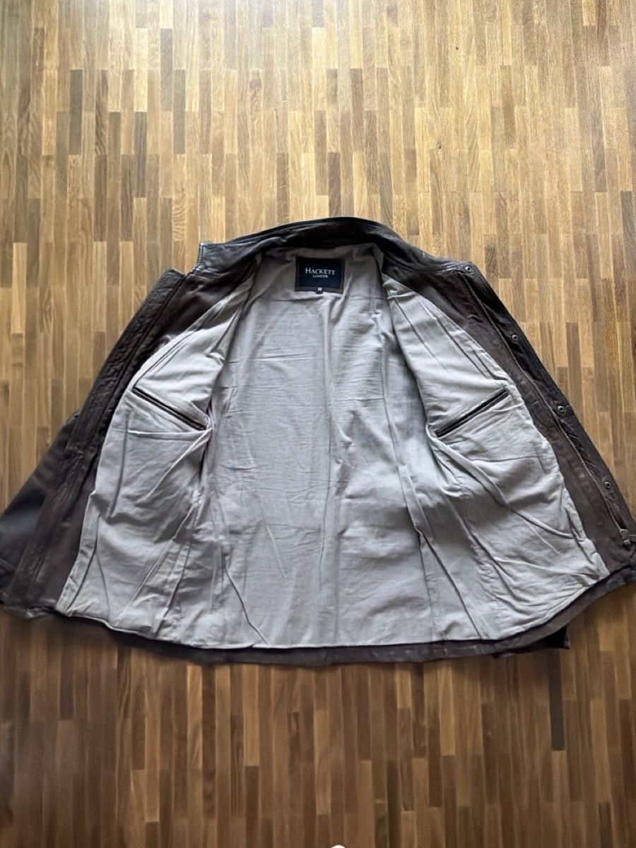 Hackett Vestes: HACKETT - leather field jacket brown / XS – D'occasion à Zürich par ASa89 2