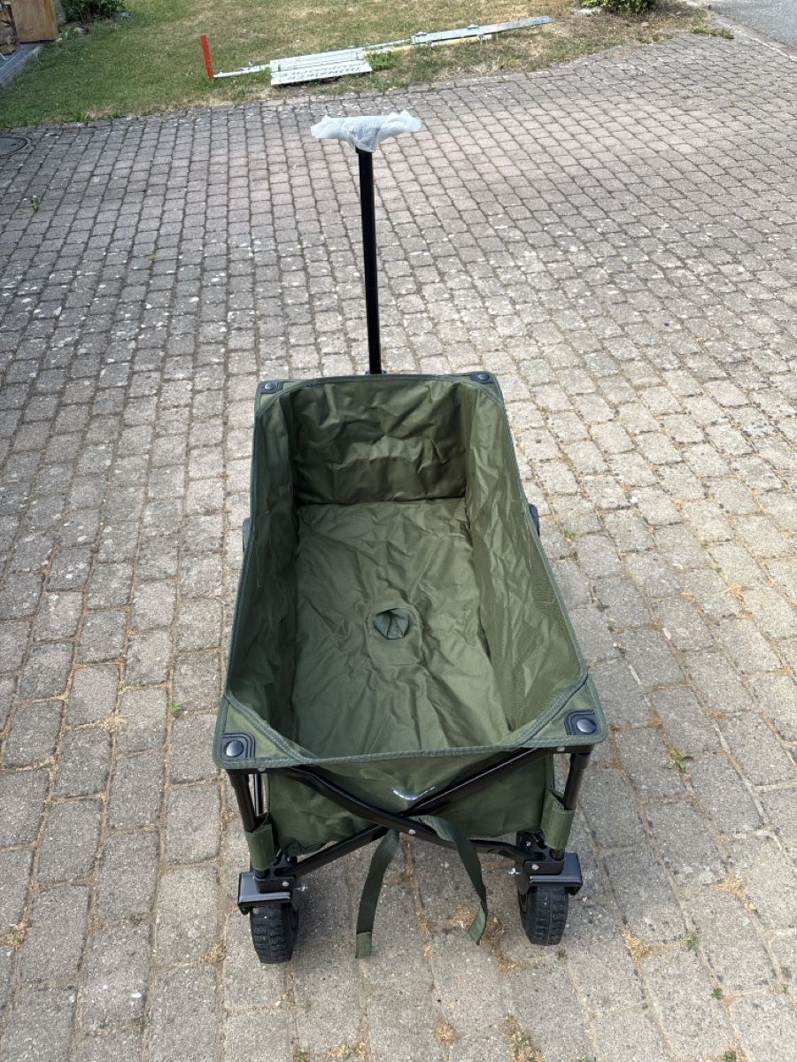Transportwagen: Campart Leiterwagen mit Luftreifen – Neu (gemäss Beschreibung) aus Unterlunkhofen von SB251 2