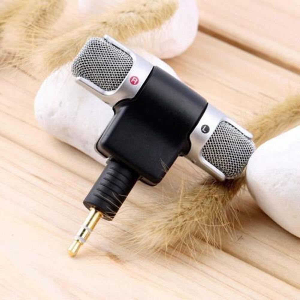 Microfoni: Tragbare Mini Stereo Mikrofon Mic Audio – Nuovo e nell'imballaggio originale da Aesch BL venduto da Elektronik_Laden 1
