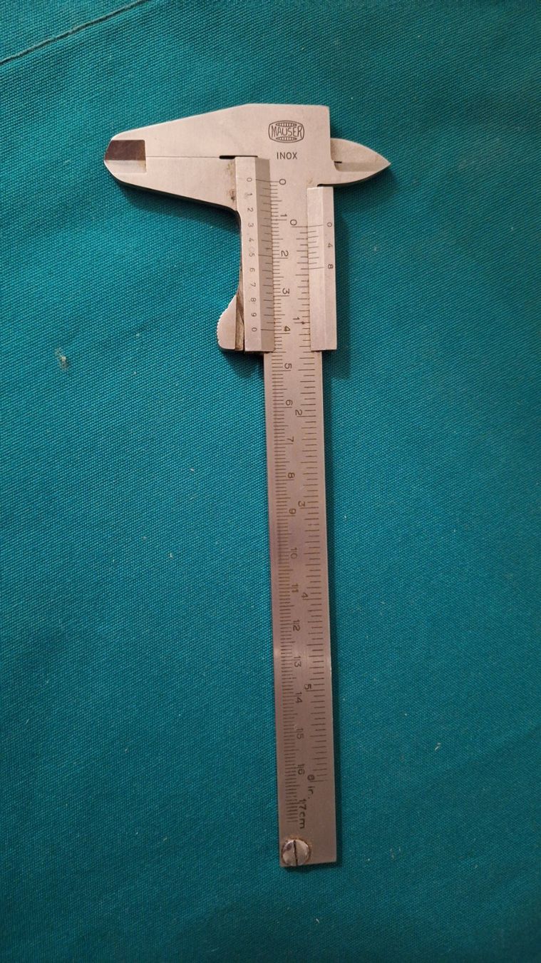 Mesurer: Schiebleere / Messeschieber "Mauser" Inox – D'occasion à Arlesheim par shopradl
