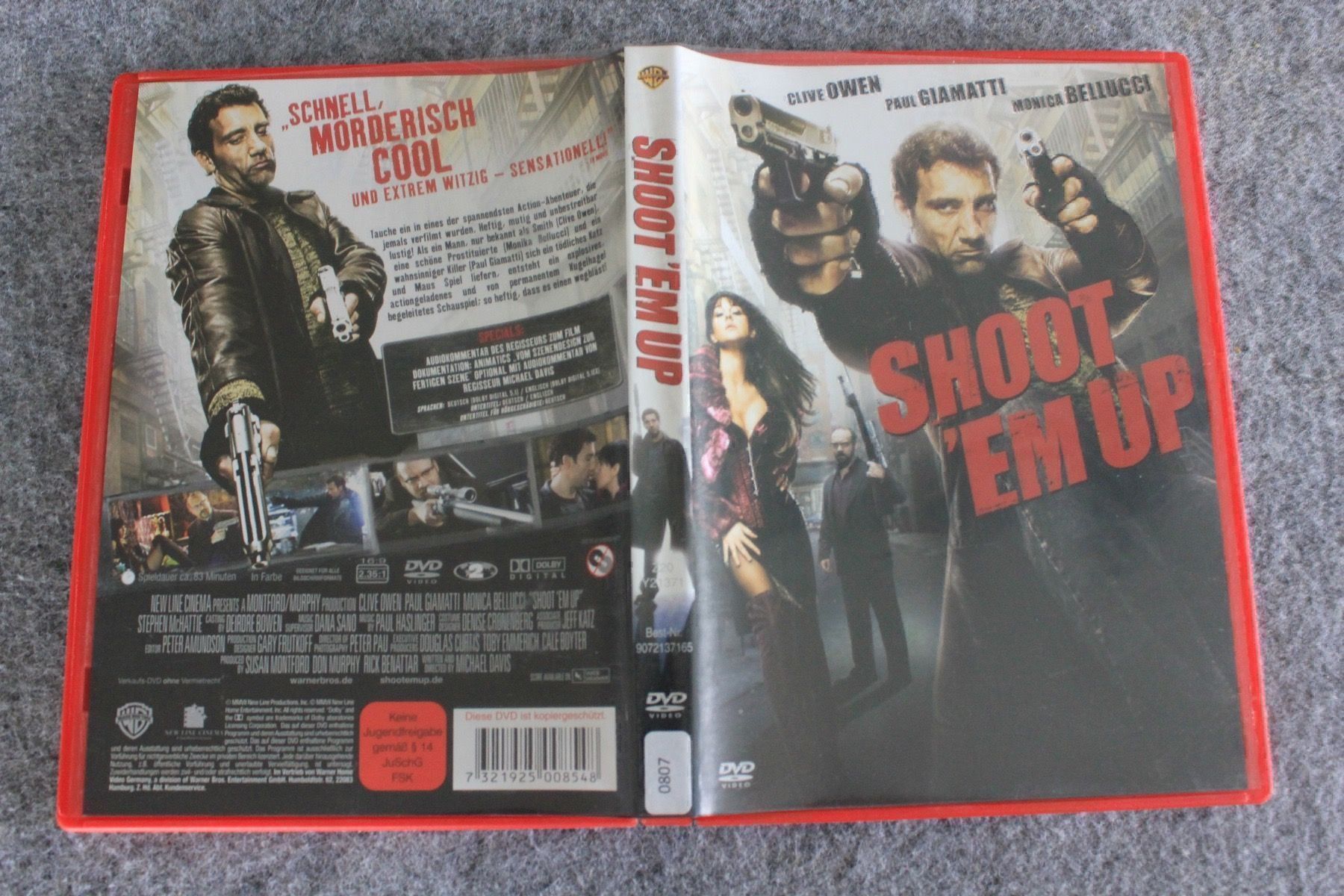 Tutti i DVDs: Shoot 'Em Up DVD ( 45) – Usato da Geroldswil venduto da Schlumpfine1973