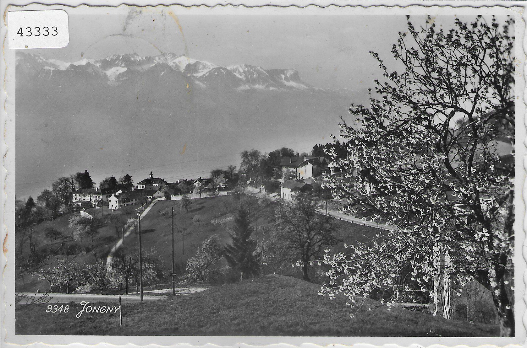 Cartoline postali: Jongny - Vue generale – Usato da Ettingen venduto da Kartenplanet