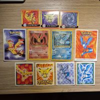 Articuno holo Moltres vintage Legendary birds 1999