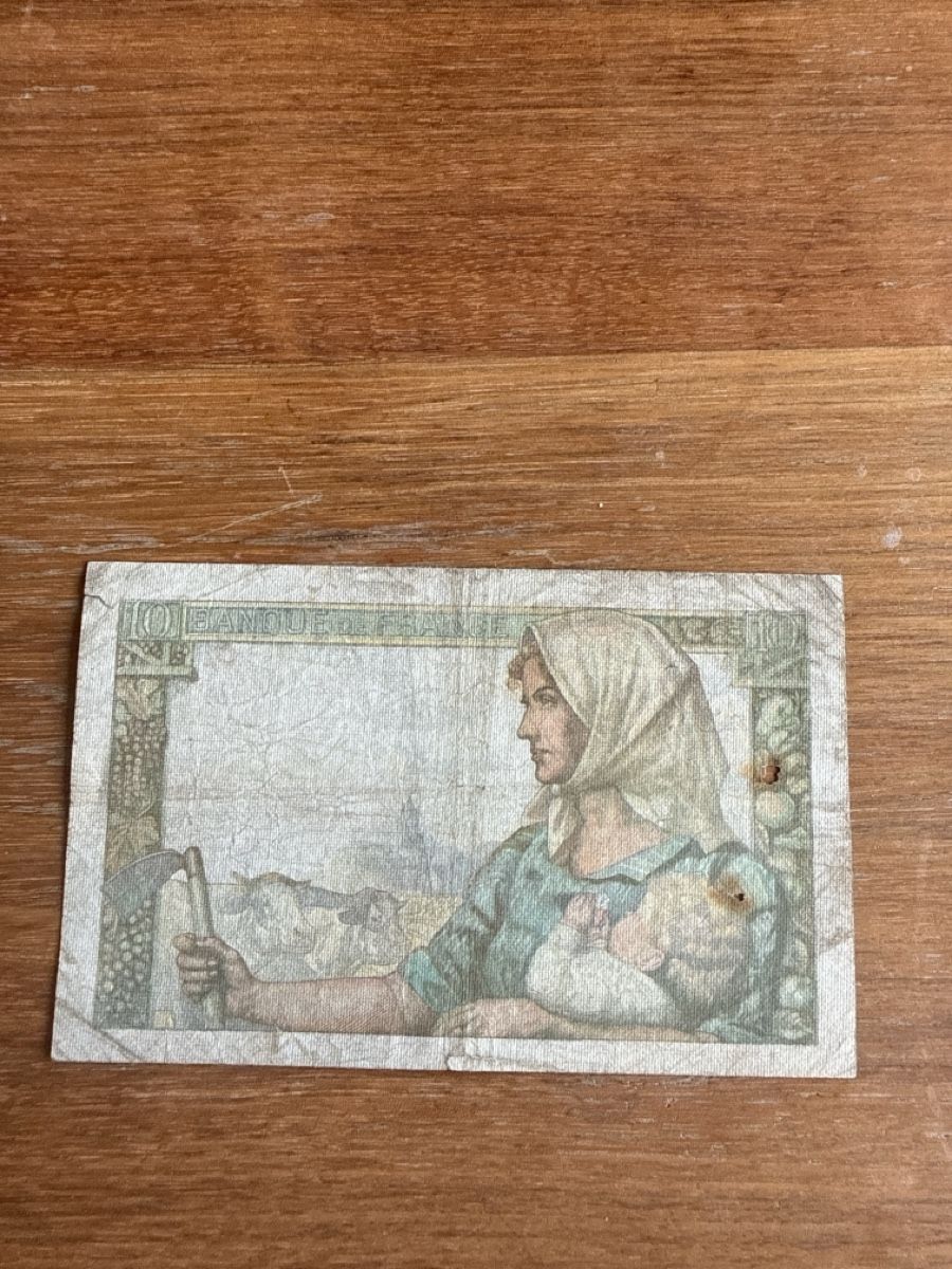 Banknoten: Billet 10 francs français ancien  – Gebraucht aus Genève von math_cedra 1