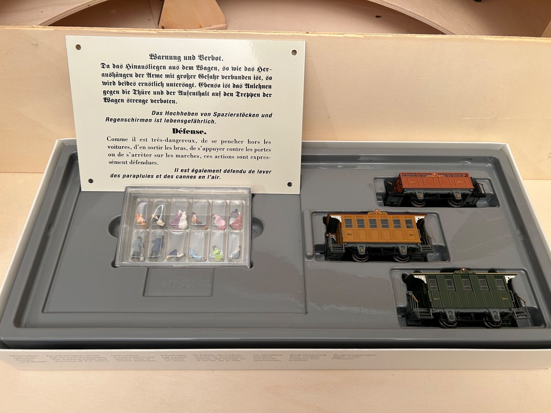Märklin Trains électriques: Wagenset Spanisch-Brötli-Bahn 3-teilig – D'occasion à Aesch (Neftenbach) par klaibovski 3