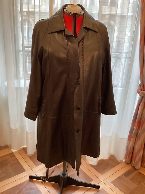 Mäntel: Manteau cuir vintage  – Gebraucht aus Geneve von mic_hh6y 2