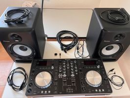 Pioneer DJ Komplettset – XDJ-R1 + 2x Pioneer S-DJ80X