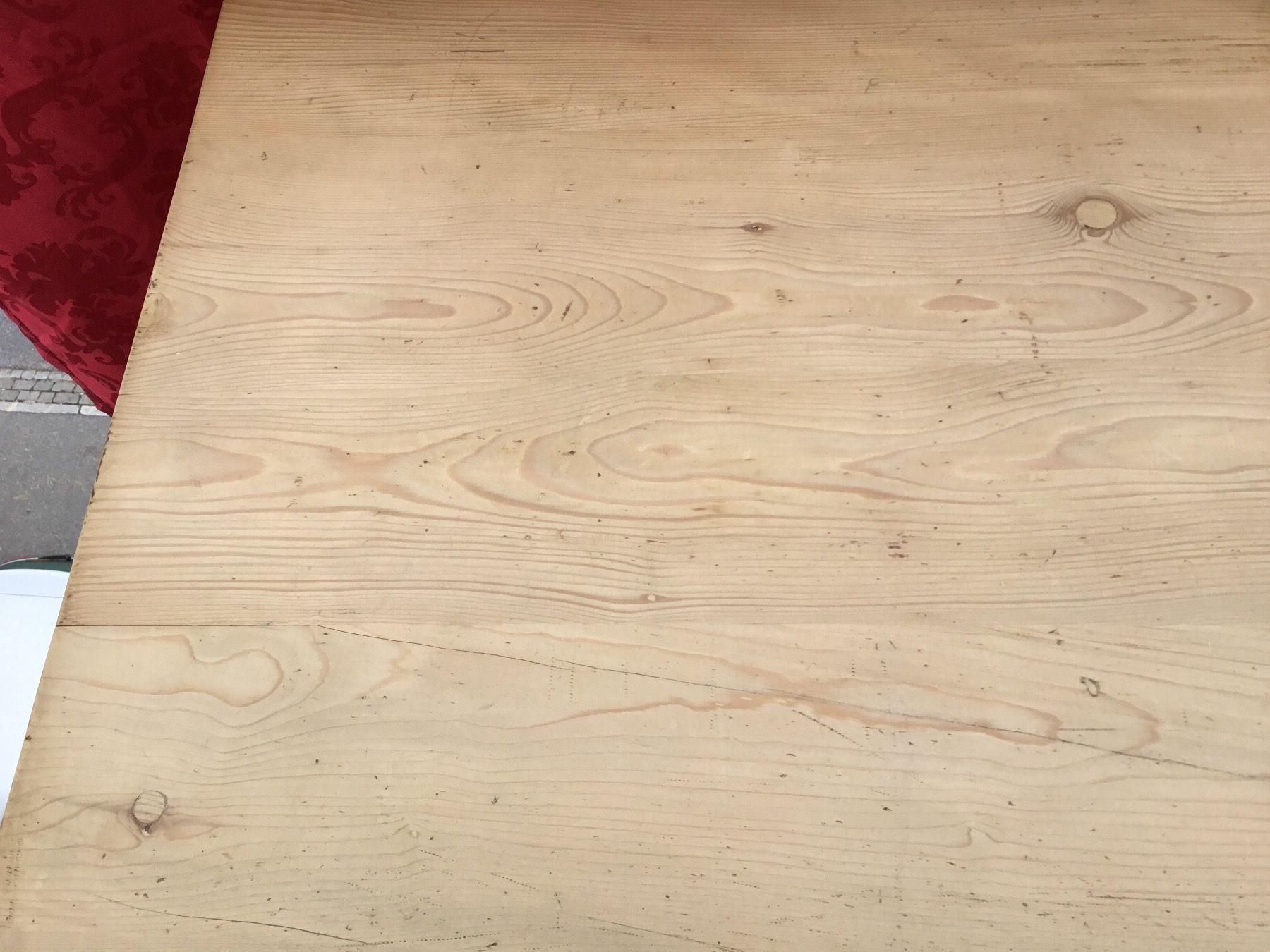 Tavoli: Antiker, restaurierter Biedermeier Tannentisch – Usato da St. Gallen venduto da chamilla 9
