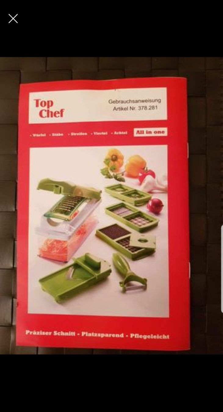 Küchengeräte: Top Chef All in one Küchenhilfe/Zerkleinerer – Neu (gemäss Beschreibung) aus Zürich von SelinaSchroedl 3