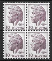 Viererblock 275 Heinrich Pestalozzi ** 12.1.1946