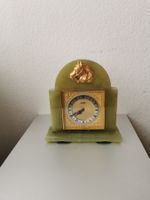 Antike Tischuhr JADE STEIN DUNHILL ORIGINAL
