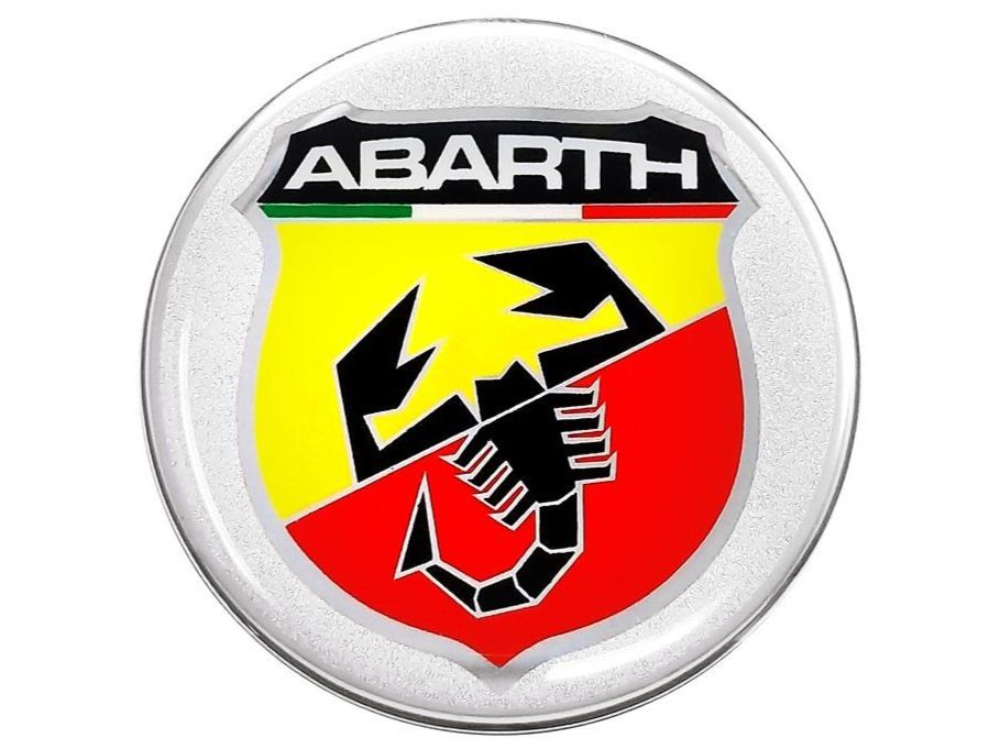 Aufkleber: Abarth Nabendeckel 3D Aufkleber Sticker 50mm Durchmesser NEU – Neu und originalverpackt aus Goldach von SSRConzept