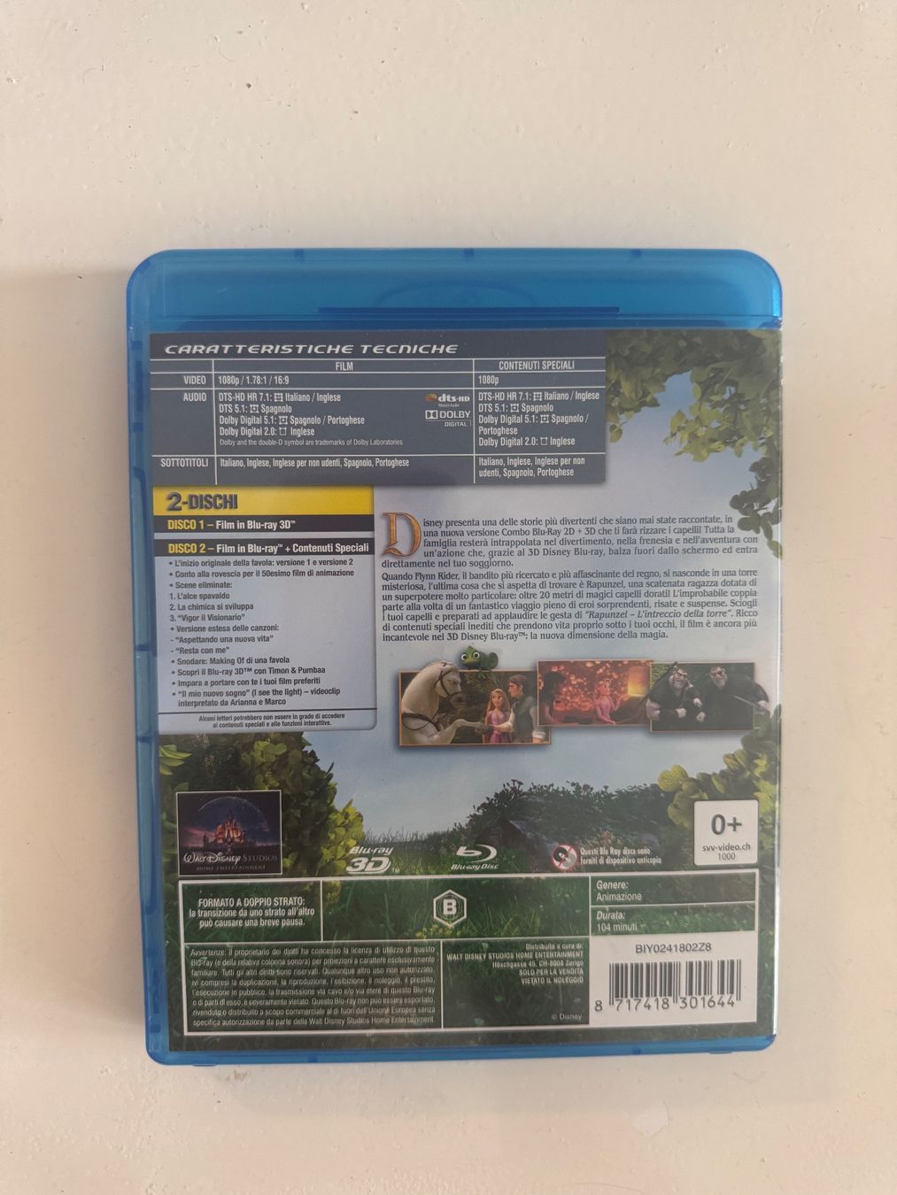 Alle DVDs: RAPUNZEL 3-D (BLU-RAY) – Gebraucht aus Basel von san_2qlq 1