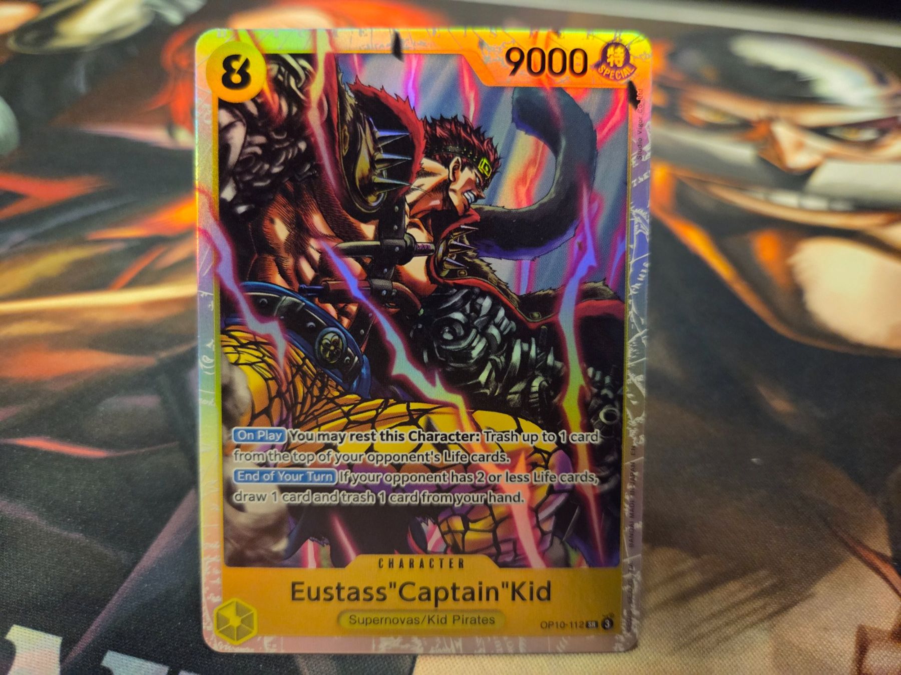 Bandai Sammelbilder & Trading cards: One Piece Eustass "Captain" Kid SR – Gebraucht aus Lugano von Doppia_B