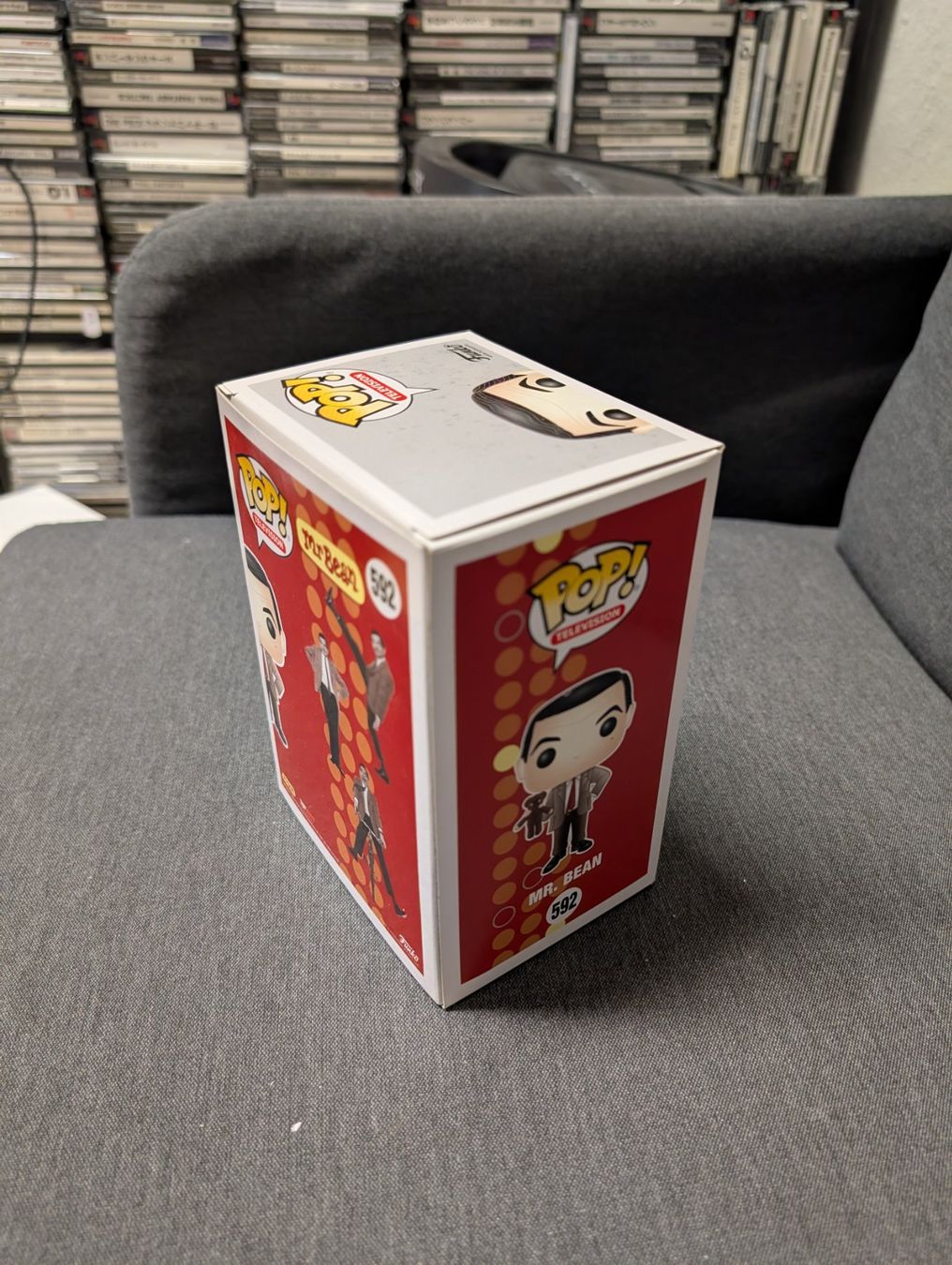 Funko Statuette: Funko pop Mr bean 592 Mr Bean – Usato da Giubiasco venduto da Ticinerd 1