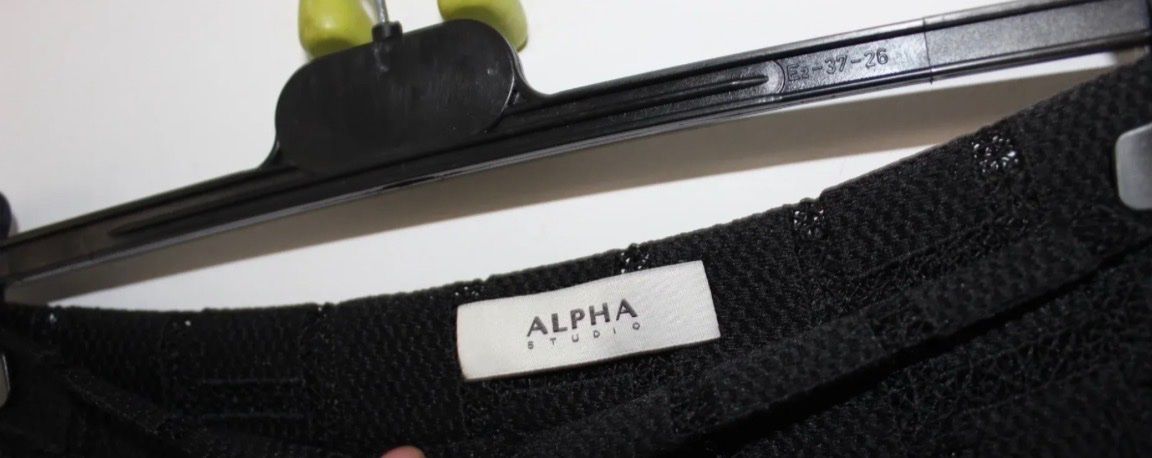 Gonne: Alpha Studio Maxirock Gr.38 Designer Rock, schwarz – Usato da Dübendorf venduto da CaBer 5