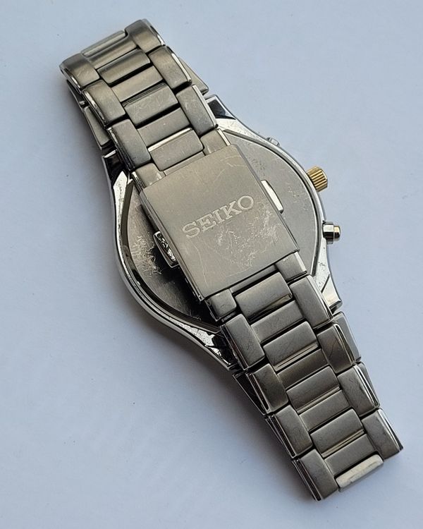 Mouvement SEIKO Quartz Incomplet - Pour Pièces Ou Réparation - Occasion - Vendu Pour Bricolage