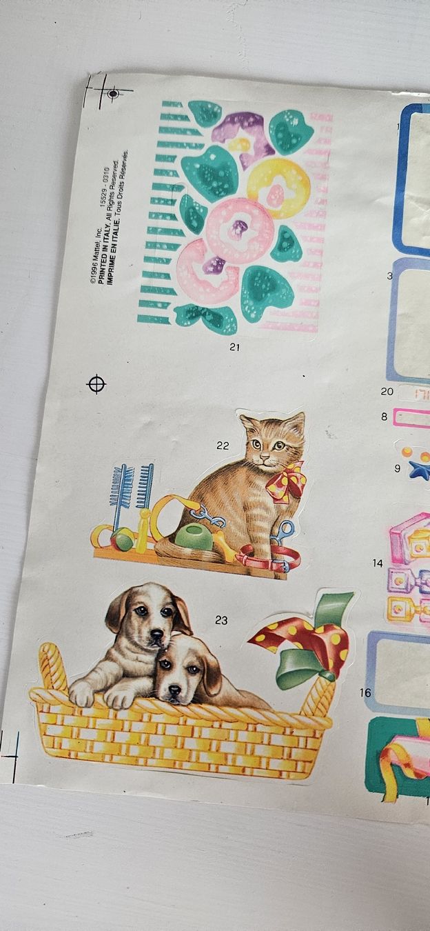 Sticker: Vintage Barbie Sticker 1996 – Usato da Dättwil AG venduto da son_x2fq 2