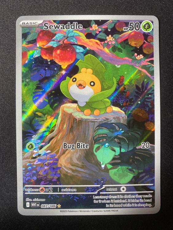 Sewaddle 87 - Strawickl - Illustr. Rare - White Flare - EN (Neu (gemäss ...